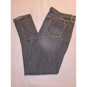 Mossimo Curvy Skinny Jeans Women's Size 16R Blue Denim 5-Pockets Cotton (M)